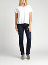 Elyse Mid Rise Slim Bootcut Jeans image number 3