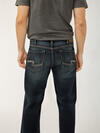 Gordie Relaxed Fit Straight Leg Luxe Heritage Jeans image number 3