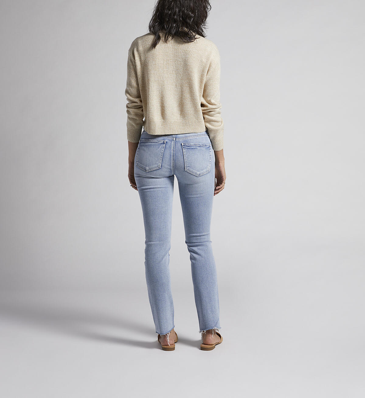 Most Wanted Mid Rise Straight Leg Jeans, Indigo, hi-res image number 1