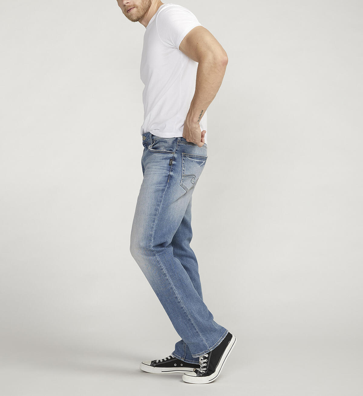 Grayson Classic Fit Straight Leg Jeans, , hi-res image number 2