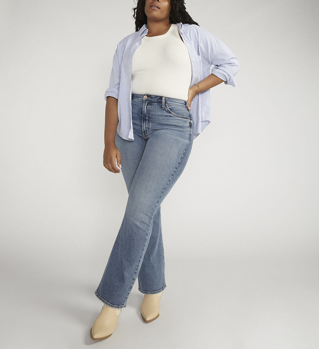 Bootcut mom shop jeans