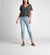 Adrea Side-Tie Space-Dyed Wrap Tee, , hi-res image number 1