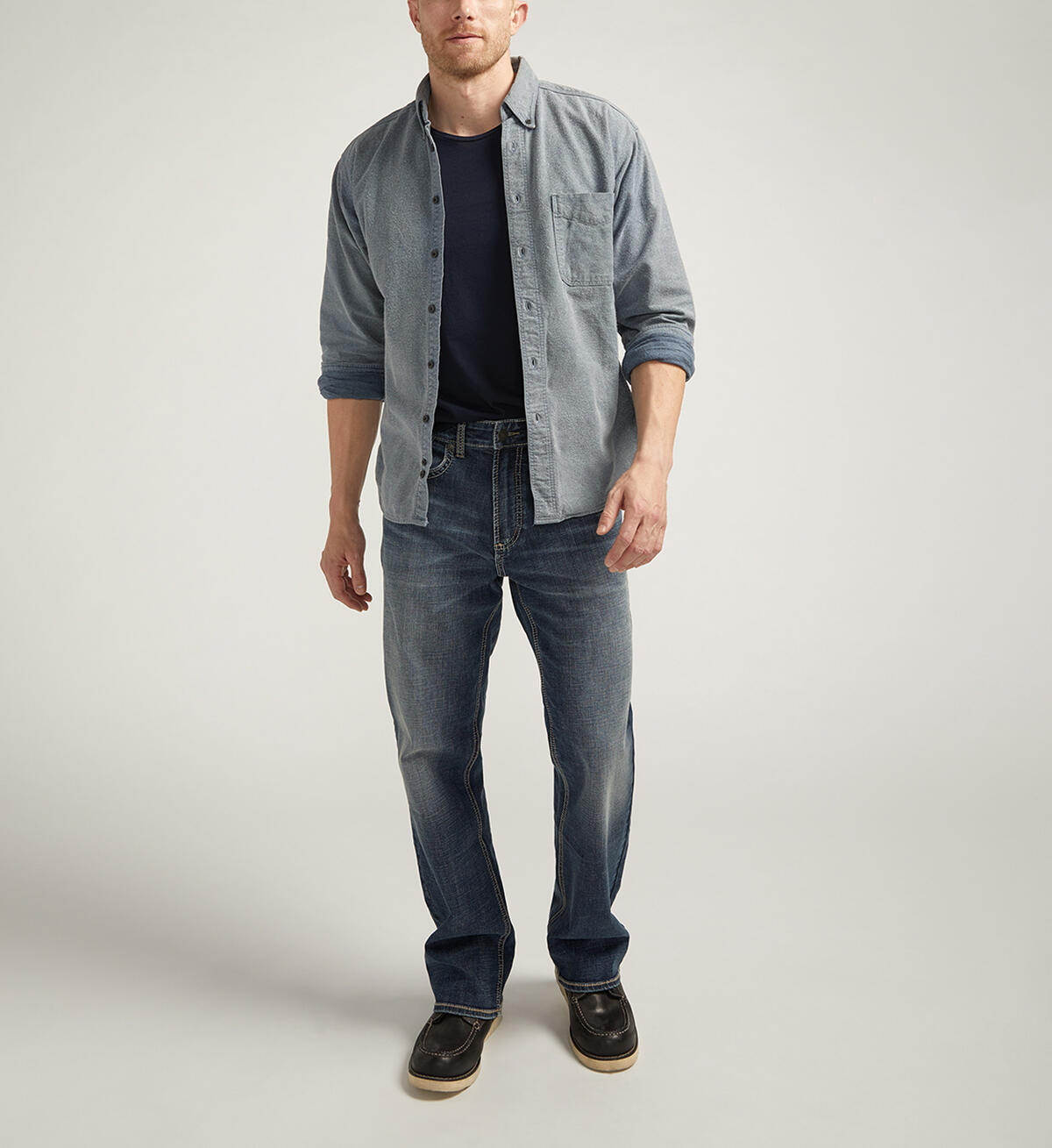 Gordie Relaxed Fit Straight Leg Jeans, , hi-res image number 0