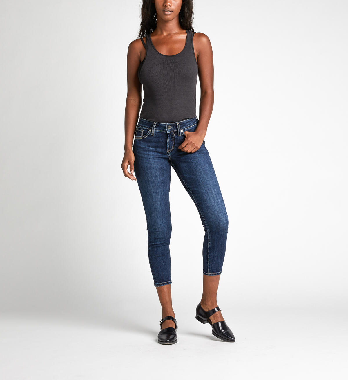 Suki Mid-Rise Curvy Skinny Crop Jeans, , hi-res image number 3