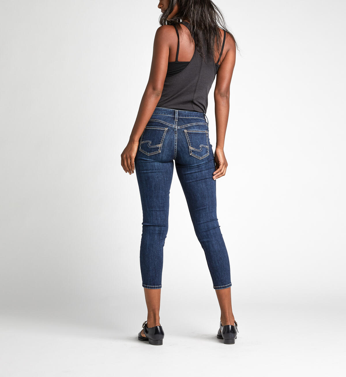 Suki Mid-Rise Curvy Skinny Crop Jeans, , hi-res image number 1