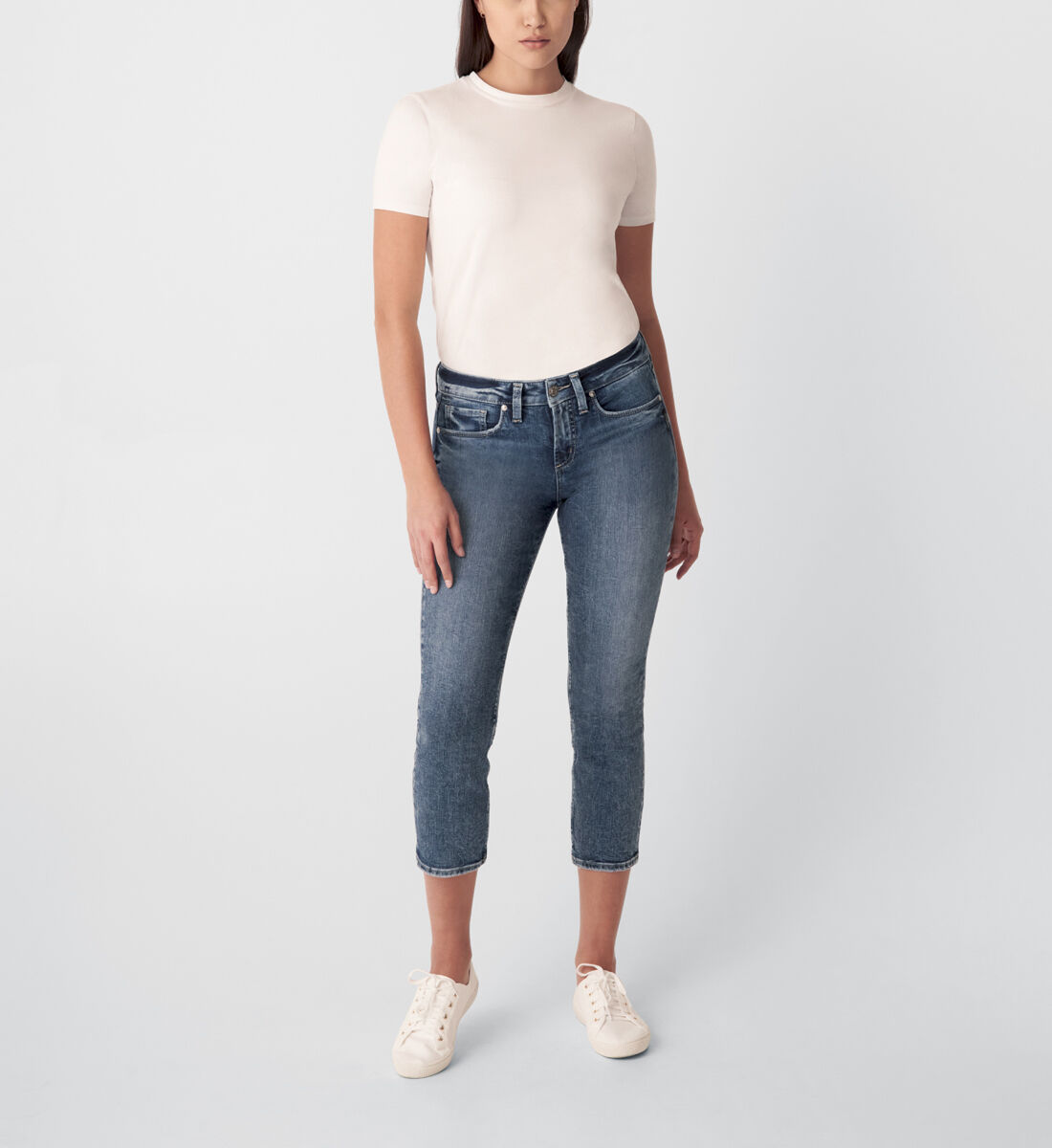 Silver jeans suki skinny sale