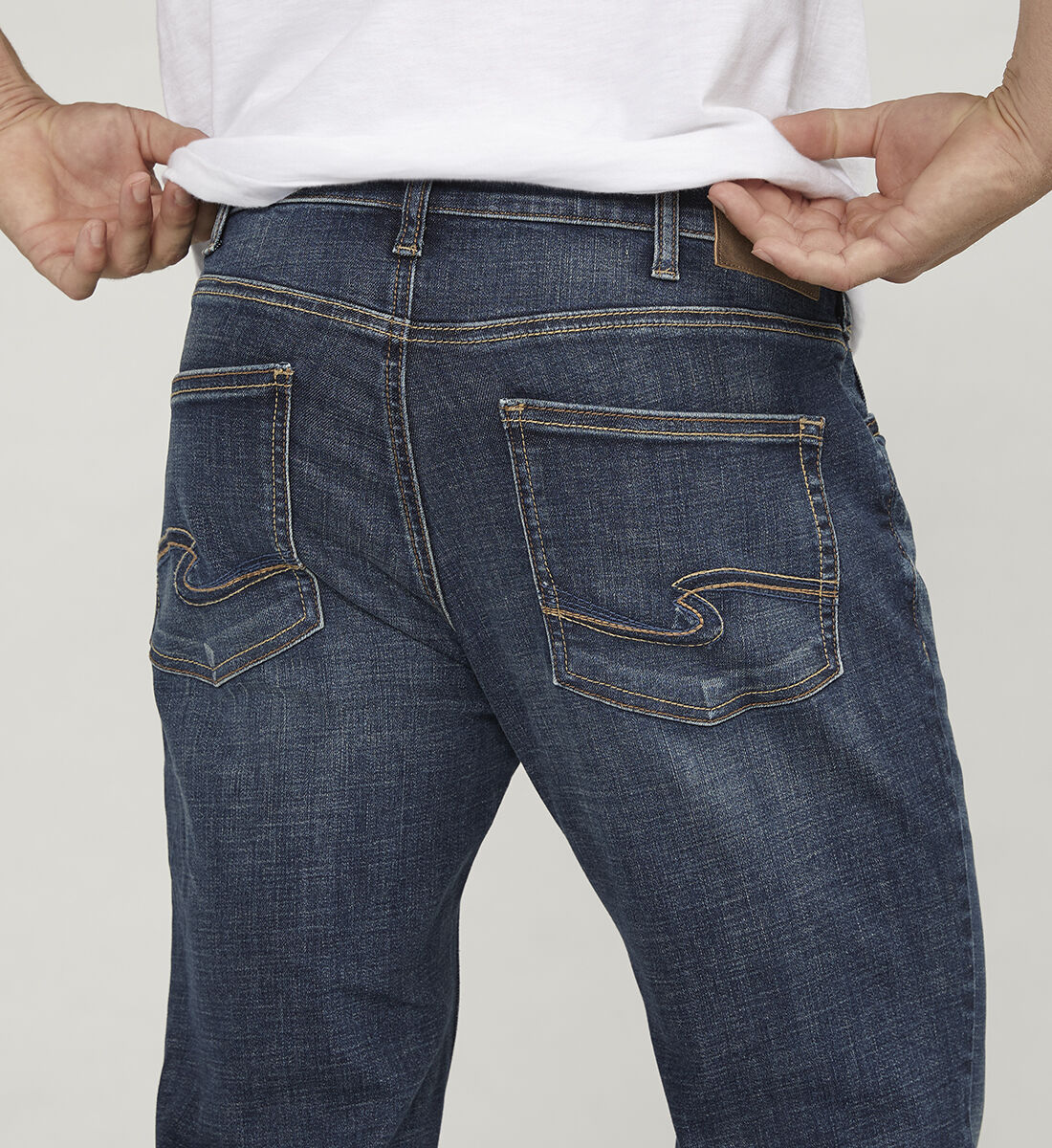 Buy Allan Slim Fit Straight Leg Jeans for CAD 72.00 | Silver