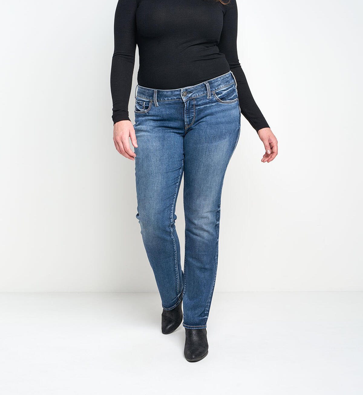 Suki Straight Dark Wash, , hi-res image number 0