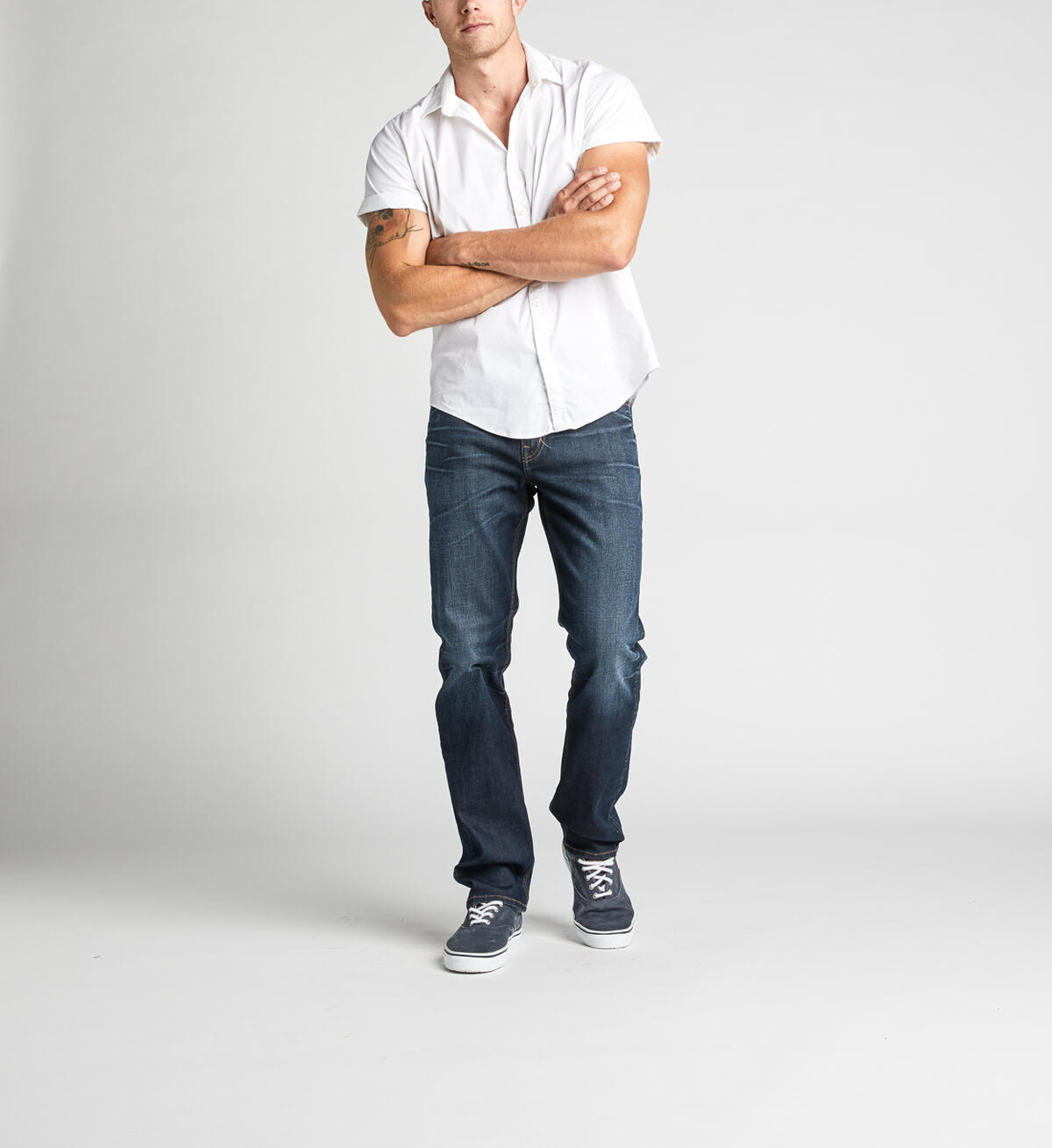Grayson Easy Straight Jeans, , hi-res image number 0