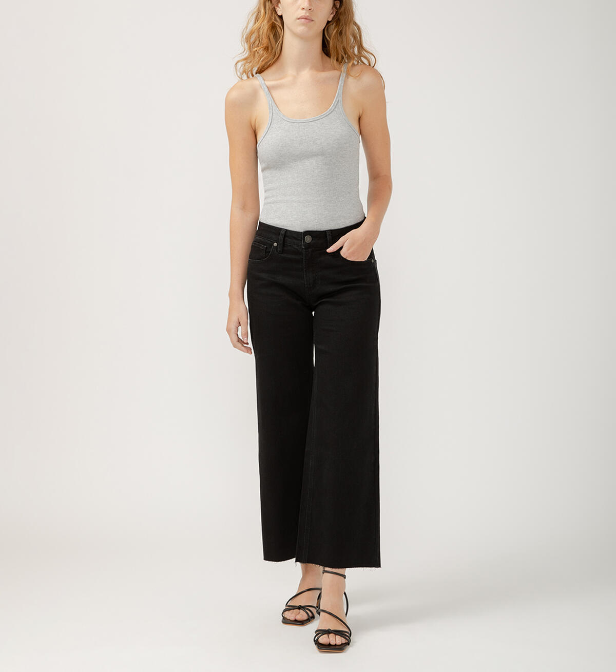 Suki Mid Rise Wide Leg Luxe Stretch Jeans, , hi-res image number 0