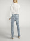 Elyse Mid Rise Slim Bootcut Jeans image number 1