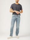 Eddie Relaxed Fit Tapered Leg Jeans image number 0