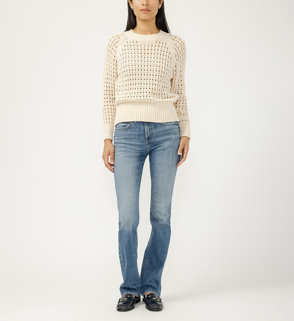 Avery High Rise Slim Bootcut Jeans, , hi-res image number 0