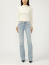 Suki Mid Rise Bootcut Luxe Stretch Jeans image number 0