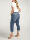 Elyse Mid Rise Capris Plus Size image number 1