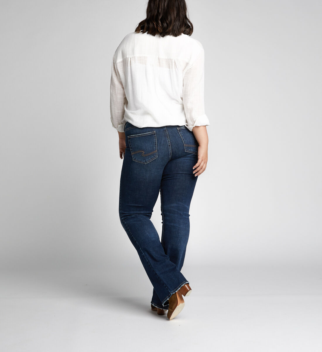Buy Aiko Slim Boot Mid Dark Wash for CAD 119.00 Silver Jeans CA New