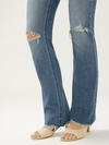 Suki Mid Rise Slim Bootcut Jeans image number 4