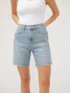 High Rise Long Shorts image number 3