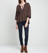 Emma Floral-Print Peasant Blouse, , hi-res image number 4