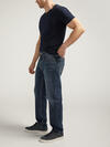 Eddie Athletic Fit Tapered Leg Jeans image number 2