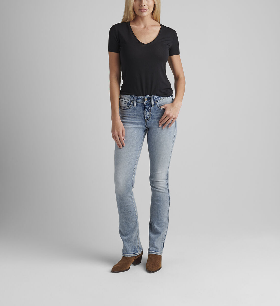 Skinny bootcut jeans womens discount