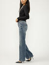 Suki Mid Rise Trouser Leg Jeans image number 2