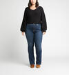 Calley High Rise Slim Bootcut Jeans Plus Size, Indigo, hi-res image number 3