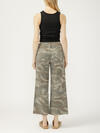 Suki Mid Rise Cropped Wide Leg  Camo Jeans image number 1