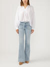 Suki Mid Rise Flare Leg Jeans image number 0