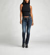 Elyse Mid Slim Boot Dark Wash, , hi-res image number 0