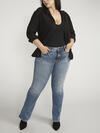 Suki Mid Rise Bootcut Jeans Plus Size image number 4