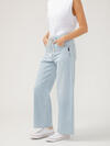 Be Easy Straight Leg Drawstring Jeans image number 2