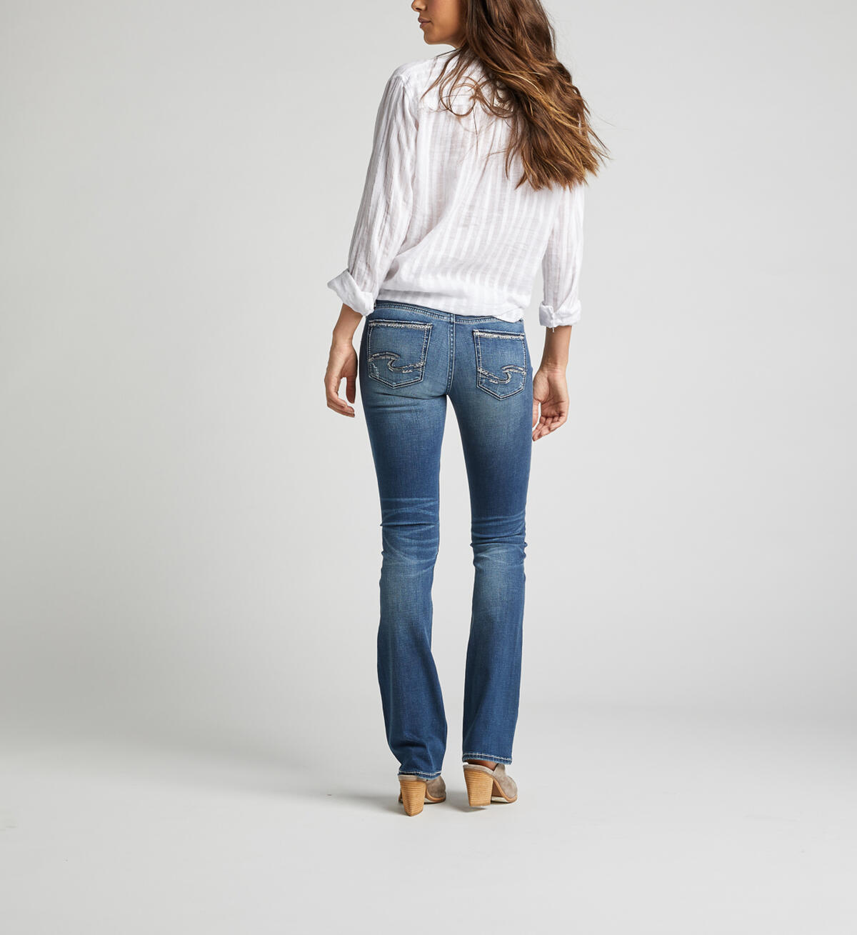 Tuesday Low Rise Slim Bootcut Jeans, , hi-res image number 1