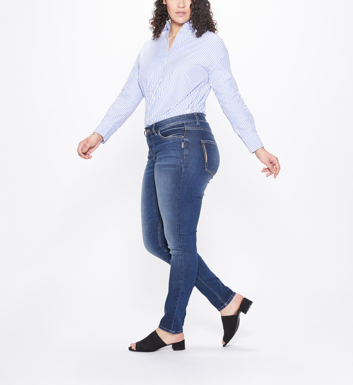 Avery Super Skinny High Rise Dark Wash, , hi-res image number 2