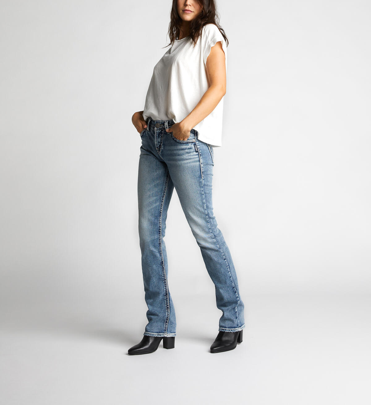Suki High Baby Boot Light Wash, , hi-res image number 3