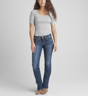 Britt Low Rise Slim Bootcut Jeans