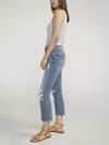 Most Wanted Mid Rise Straight Leg Americana Jeans image number 2