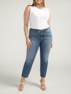 Most Wanted Mid Rise Straight Jeans Plus Size image number 0