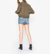 Selma - Utility Bomber  Jacket With Knit Rib, , hi-res image number 1