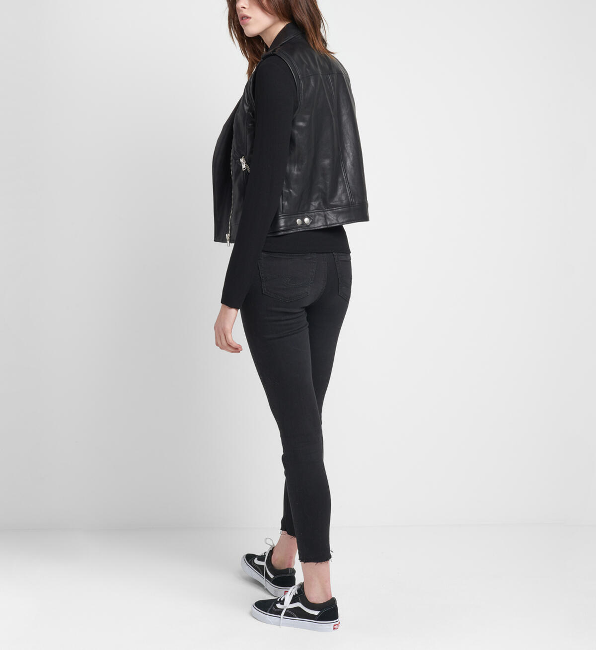 Pleather Vest, , hi-res image number 3