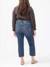 Avery High Rise Cropped Straight Leg Jeans Plus Size image number 1