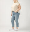 Suki Mid Rise Straight Crop Luxe Stretch Jeans Plus Size, , hi-res image number 2