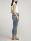Boyfriend Mid Rise Slim Leg Jeans image number 4
