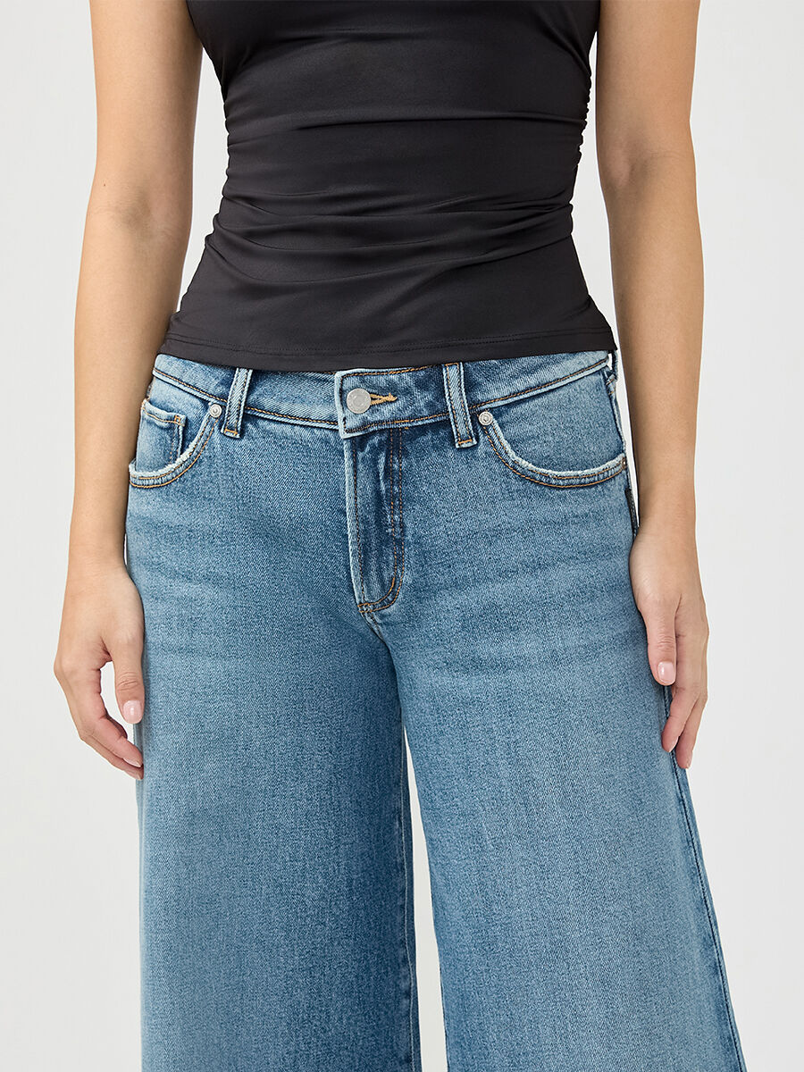 Buy 90s Baggy Skater Low Rise Wide Leg Jeans for CAD 45.00