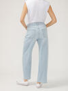 Be Easy Straight Leg Drawstring Jeans image number 1