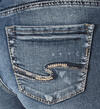 Avery Kick Crop Dark Wash, , hi-res image number 3