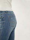 Suki Mid Rise Slim Bootcut Jeans image number 3