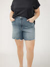Highly Desirable High Rise Long Shorts Plus Size image number 3