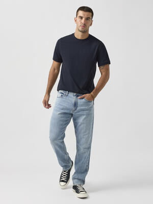 Eddie Relaxed Fit Slim Straight Leg Jeans