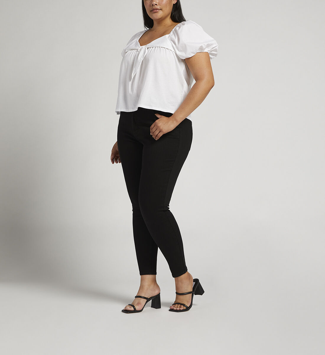 Women's plus shop size black jeans